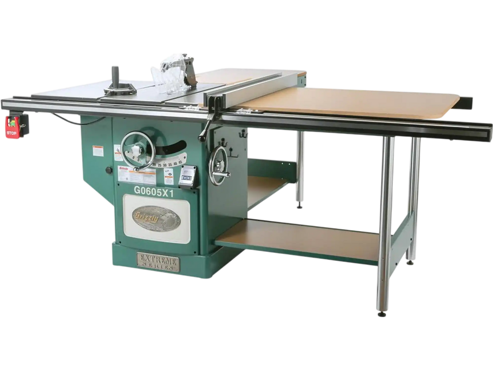 Grizzly G0605X1 - 12" 5 HP 220V Extreme Table Saw