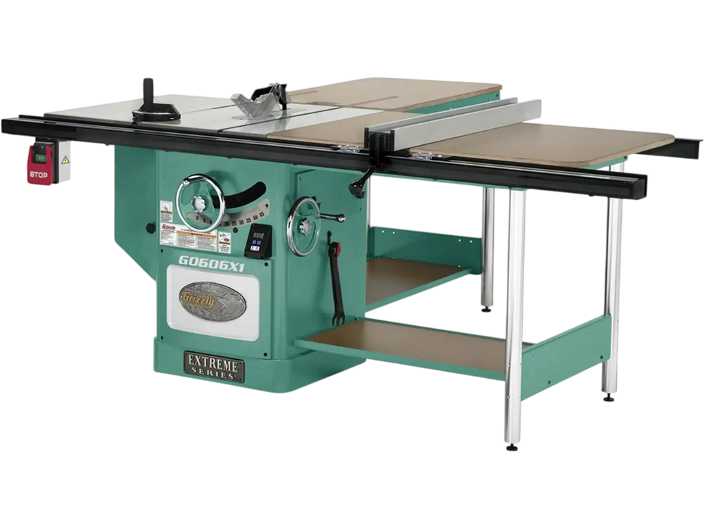 Grizzly G0606X1 - 12" 7-1/2 HP 3-Phase Extreme Table Saw