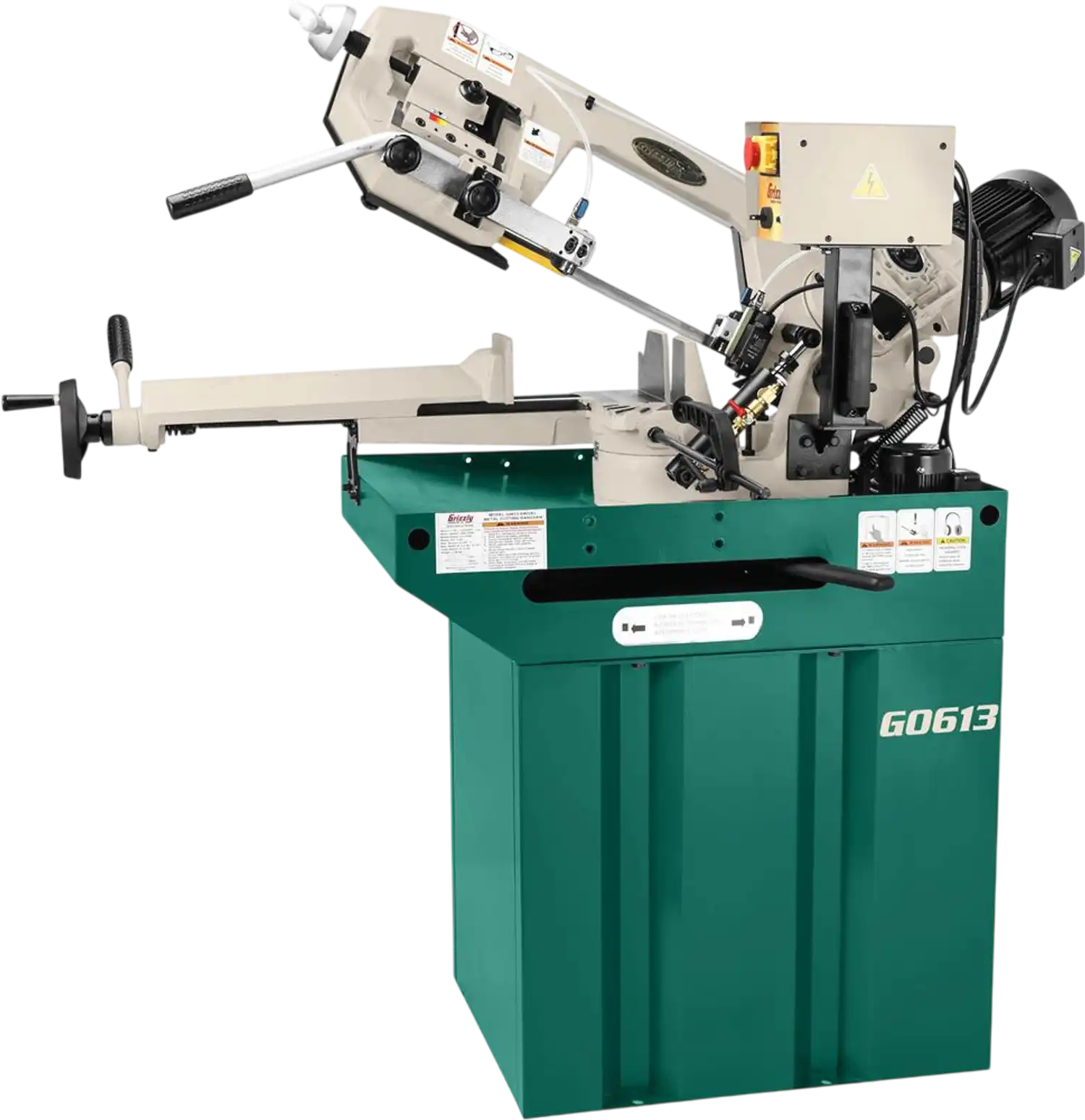 Grizzly G0613 Horizontal Metal Bandsaw 7