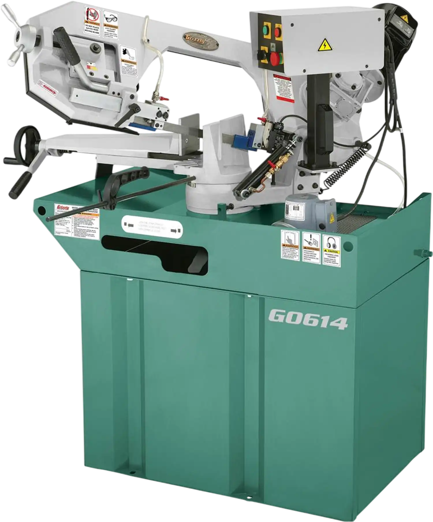 Grizzly G0614 Horizontal Metal Bandsaw 6
