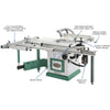 Grizzly G0623X - 10" 5 HP Sliding Table Saw