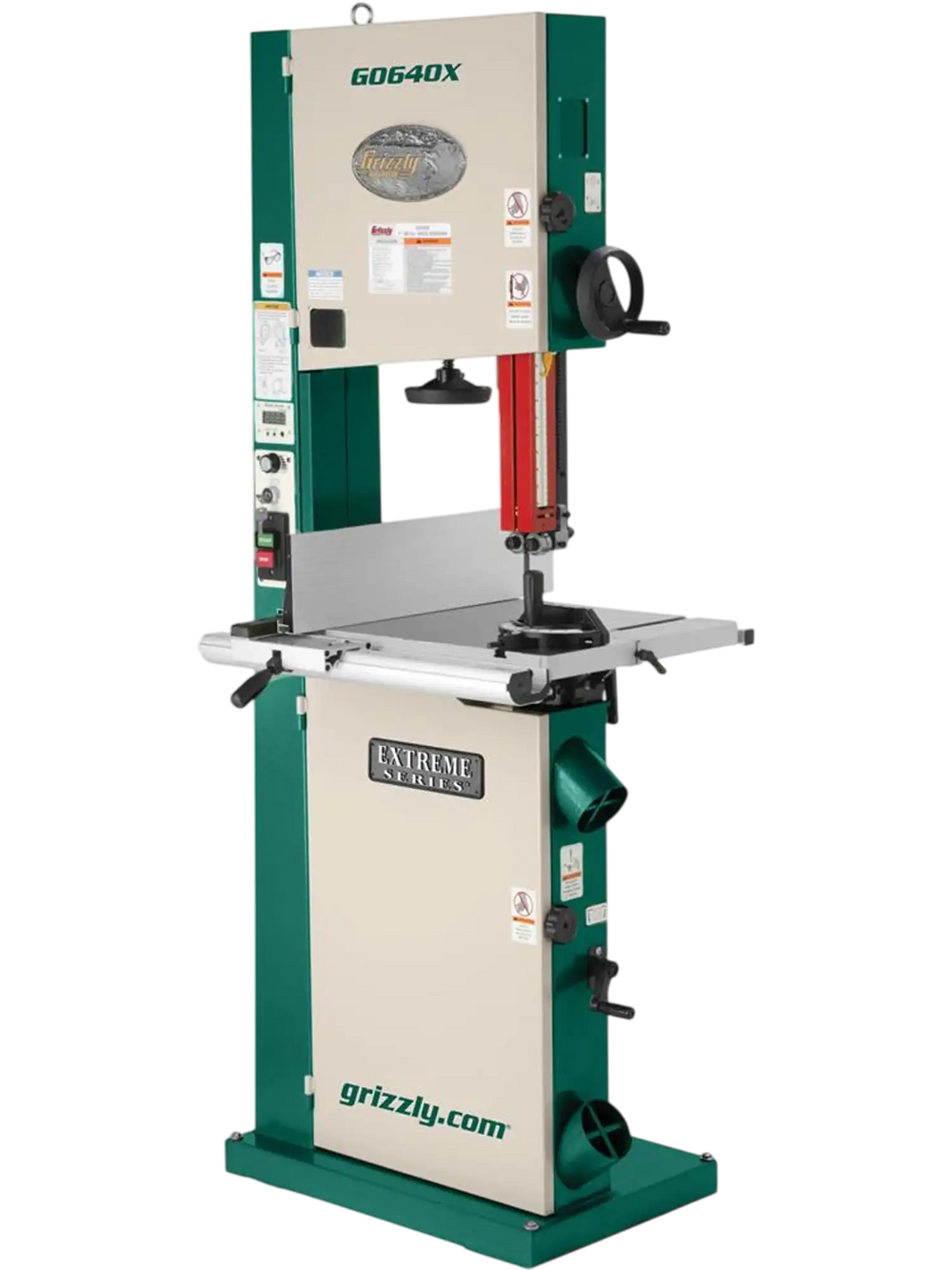 Grizzly G0640X - 17" 2 HP Metal/Wood Bandsaw w/Inverter Motor