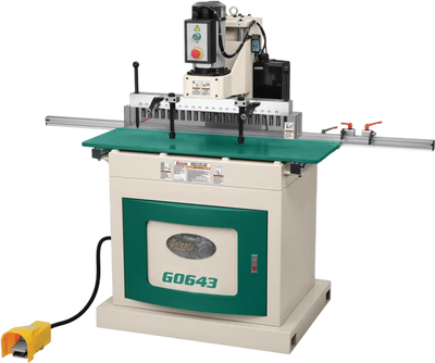 Grizzly G0643 Boring & Pocket Hole Machine 21-Bit Line Boring Machine New