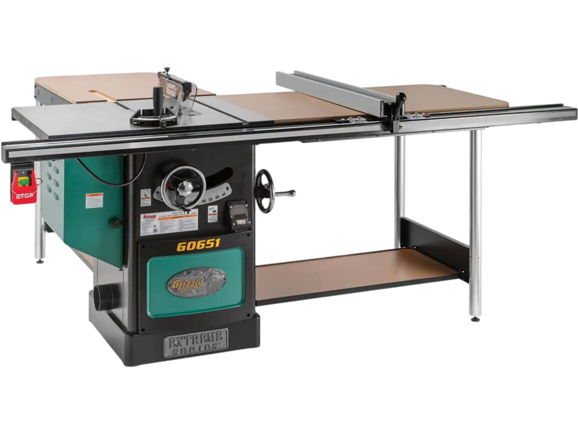 Grizzly G0651 Cabinet Table Saw 10