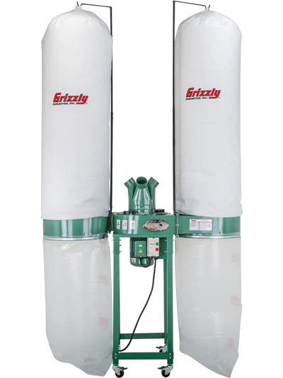 Grizzly G0672 Wood Dust Collector 5 HP Industrial Dust Collector New