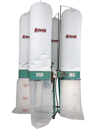 Grizzly G0673 Wood Dust Collector 10 HP Industrial Dust Collector New