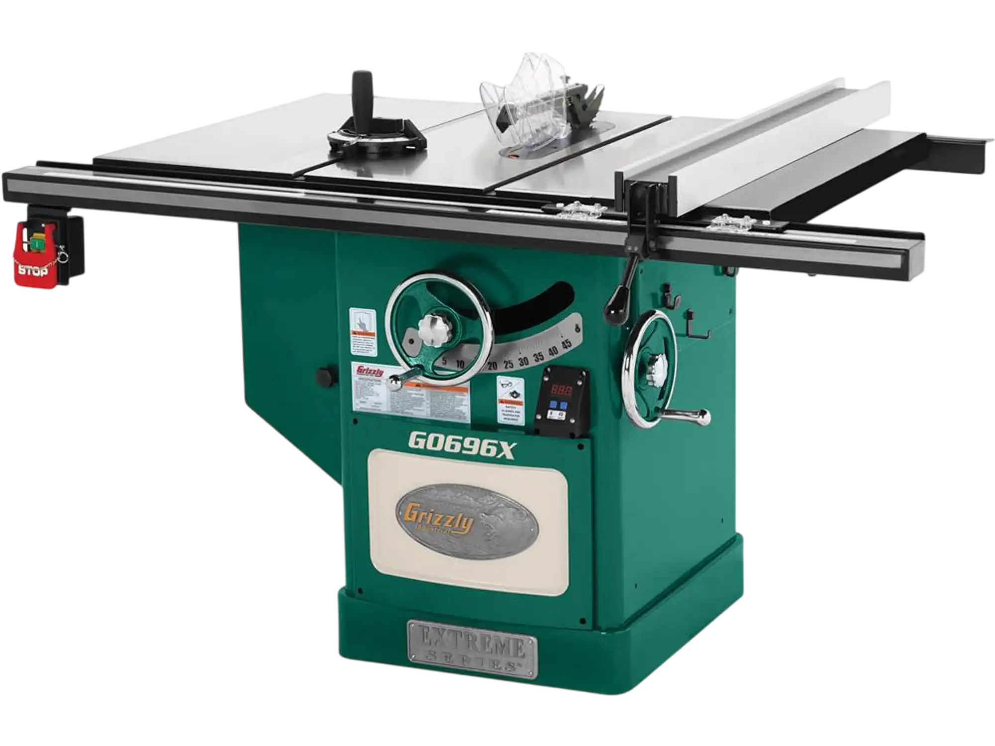 Grizzly G0696X Table Saw 12