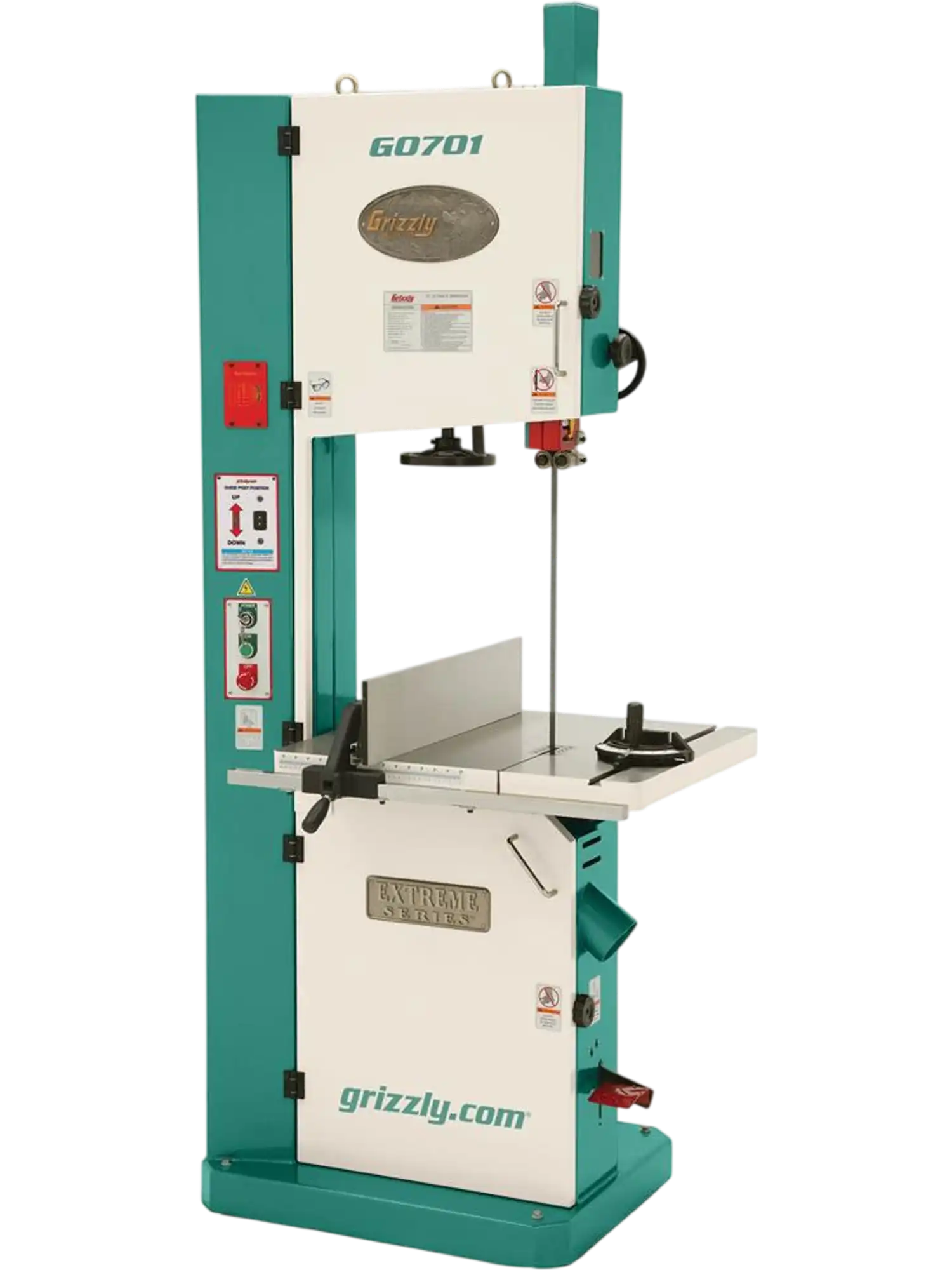 Grizzly G0701 Vertical Wood Bandsaw 19