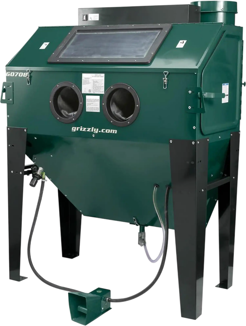 Grizzly G0708 - Professional Sandblasting Cabinet