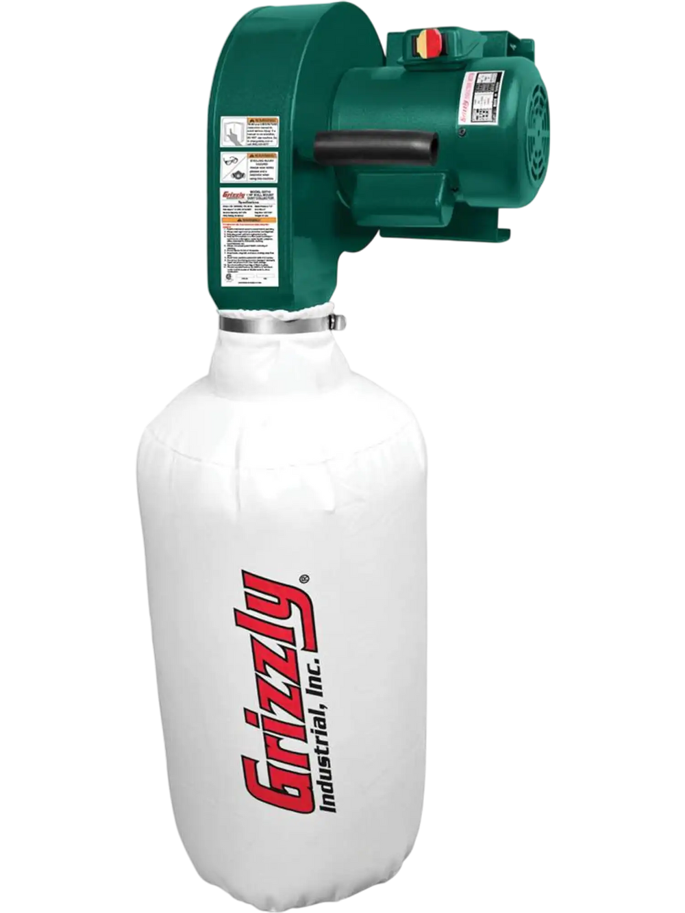 Grizzly G0710 - 1 HP Wall Hanging Dust Collector