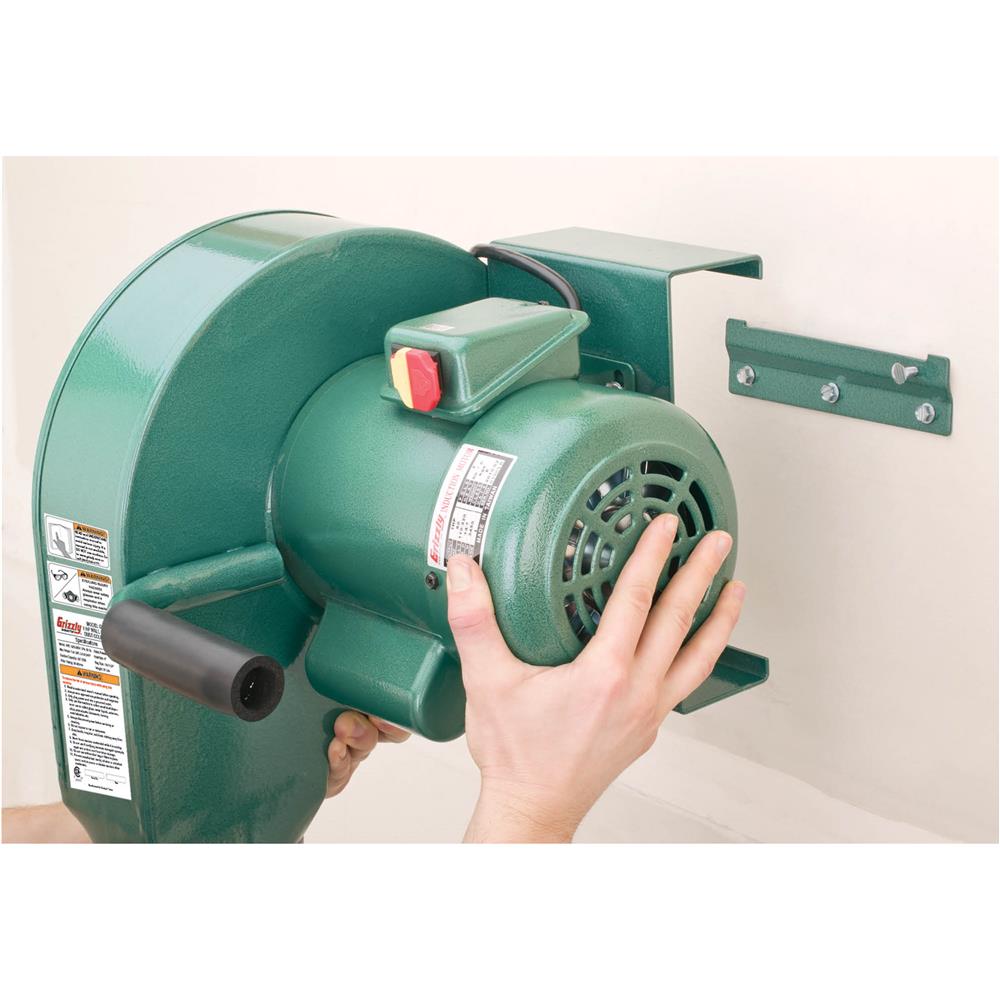 Grizzly G0710 - 1 HP Wall Hanging Dust Collector