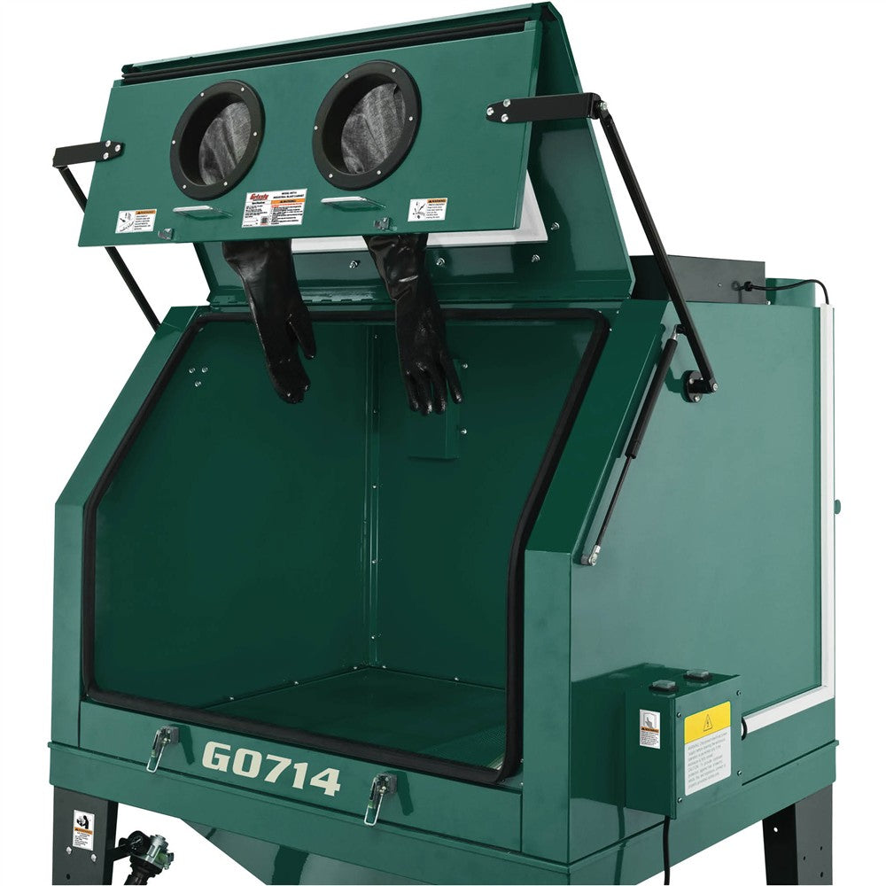 Grizzly G0714 - Industrial Front Load Sandblasting Cabinet