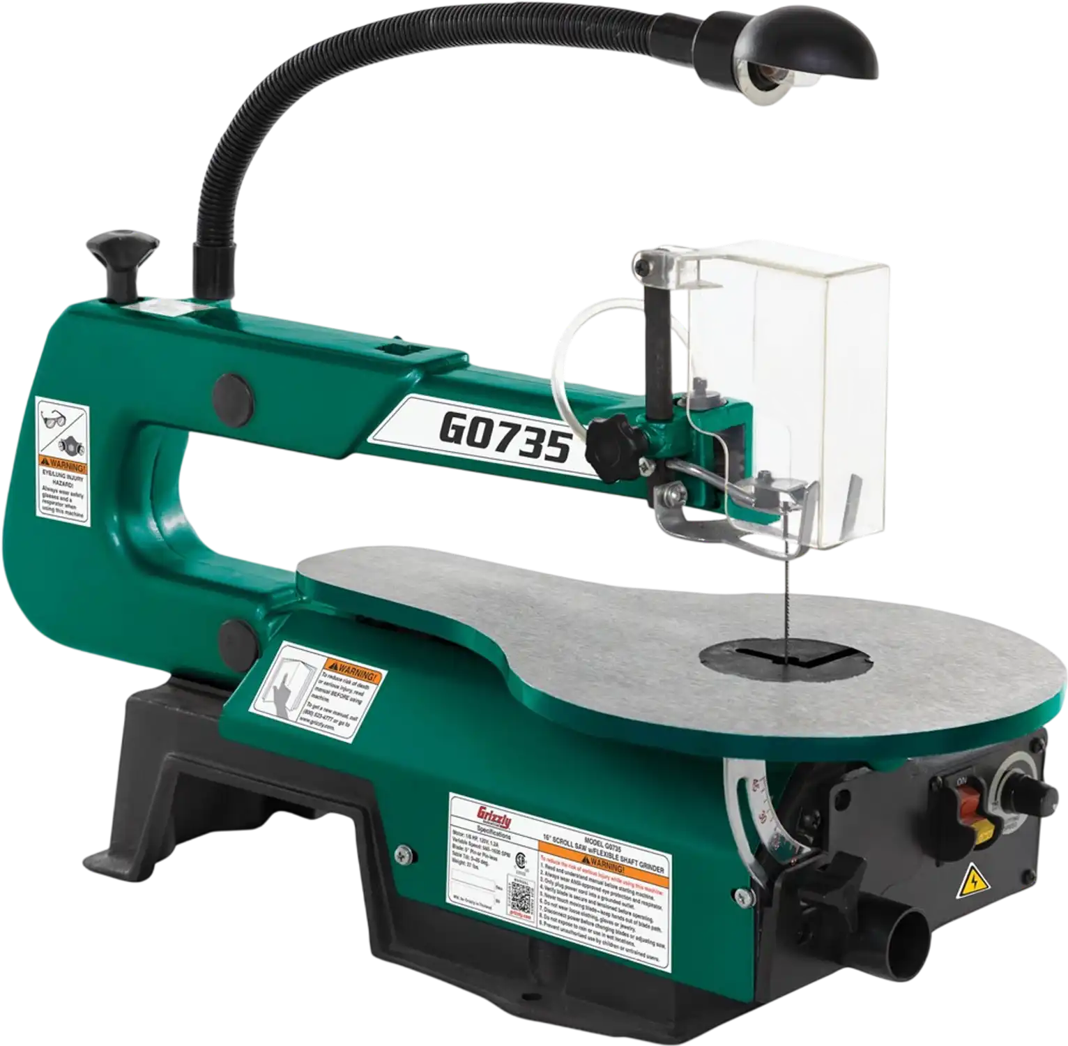 Grizzly G0735 Scroll Saw 16