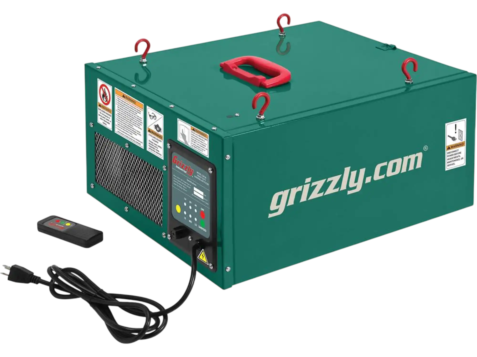 Grizzly G0738 Air Filtration Unit Hanging Air Filter 3-Speed New