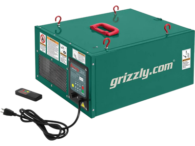 Grizzly G0738 Air Filtration Unit Hanging Air Filter 3-Speed New