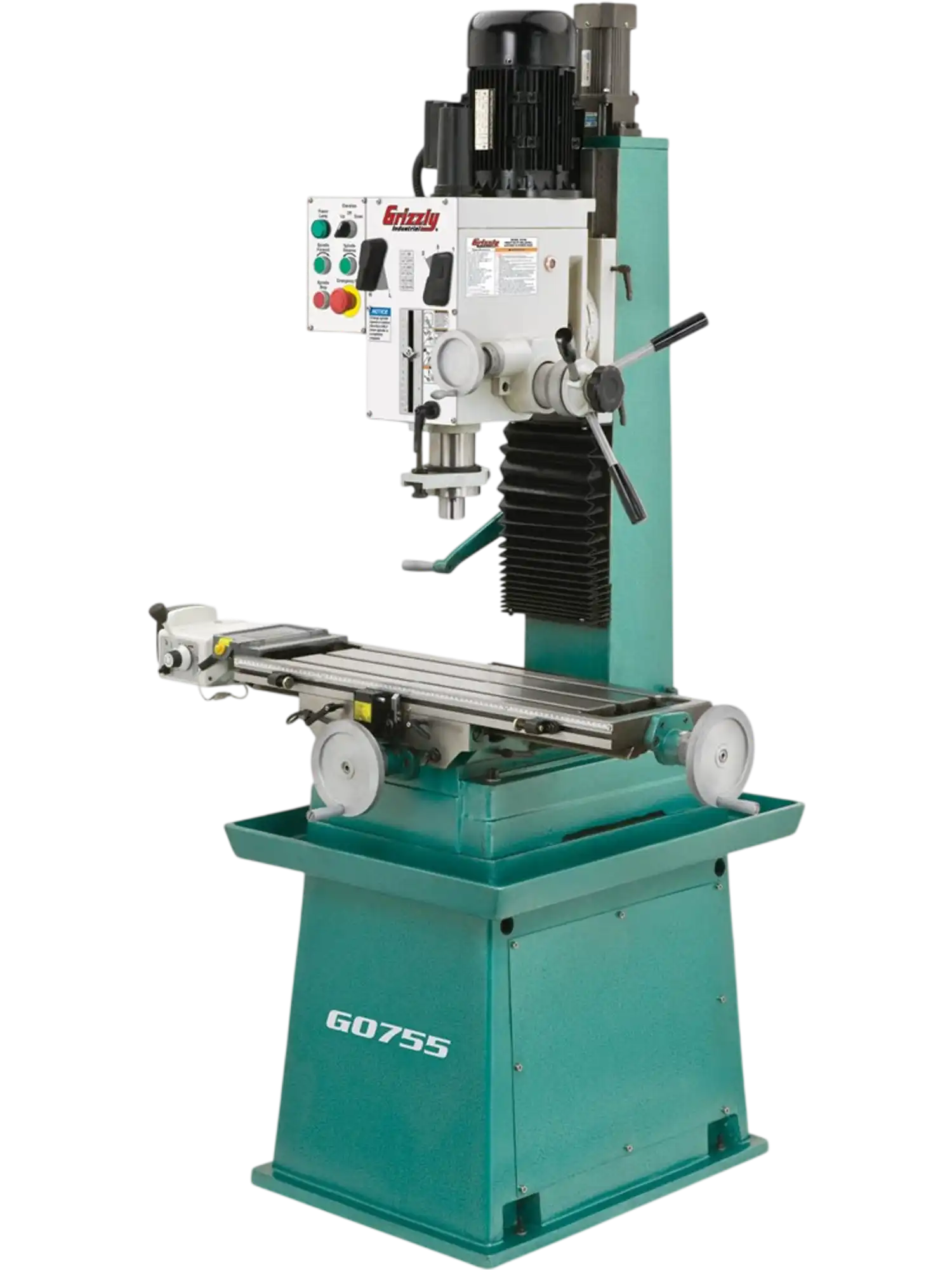 Grizzly G0755 Mill Drill 10