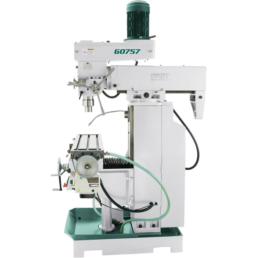 Grizzly G0757 - 9" x 39" 2 HP Horizontal/Vertical Mill with Power Feed