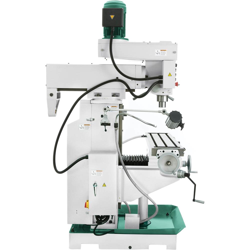 Grizzly G0757 - 9" x 39" 2 HP Horizontal/Vertical Mill with Power Feed