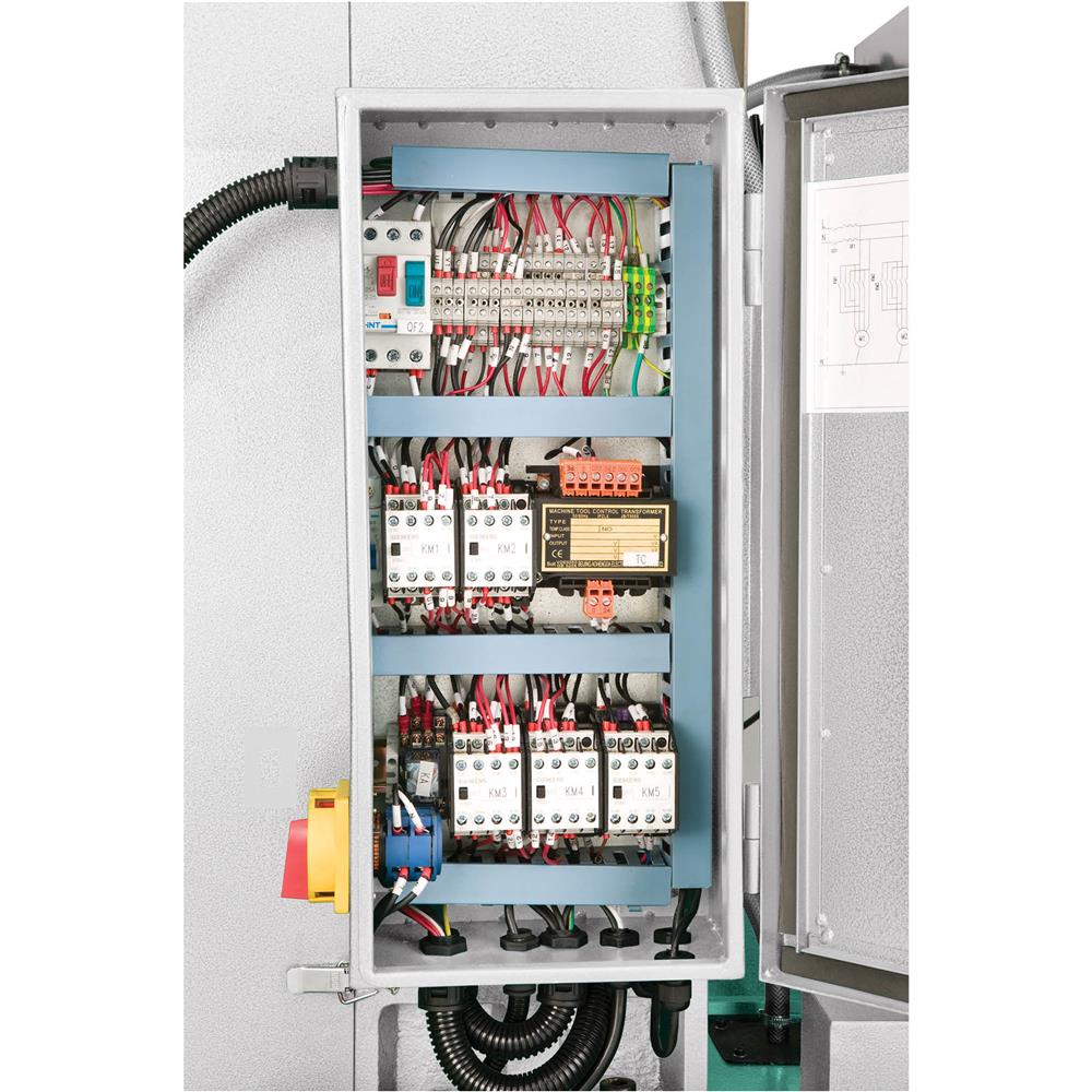 Grizzly G0757 - 9" x 39" 2 HP Horizontal/Vertical Mill with Power Feed