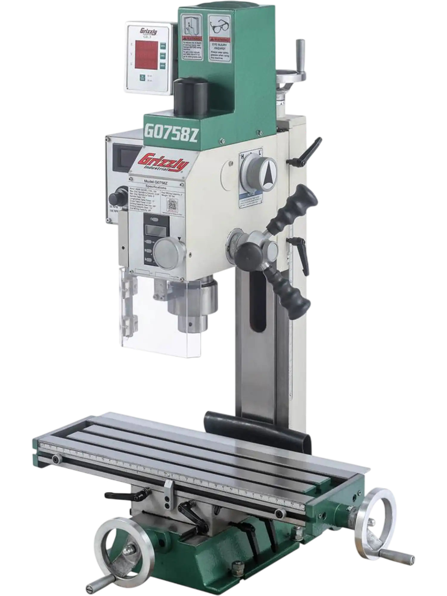 Grizzly G0758Z Mill Drill 6