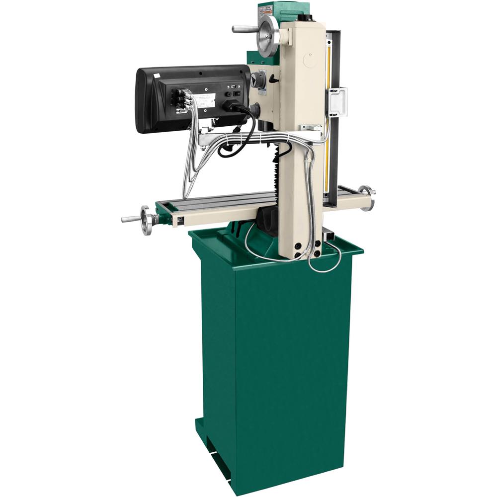 Grizzly G0759 - 7" x 27" 1 HP Mill/Drill w/ Stand & DRO