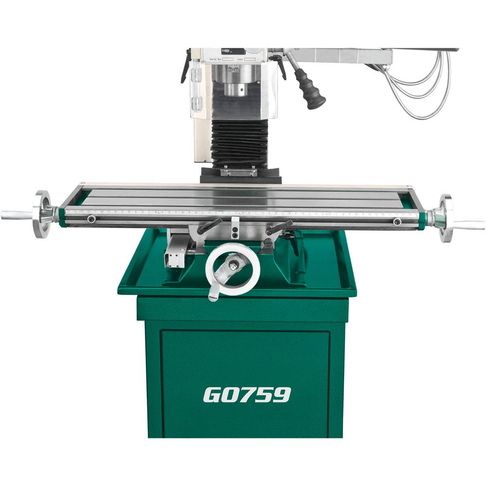 Grizzly G0759 - 7" x 27" 1 HP Mill/Drill w/ Stand & DRO