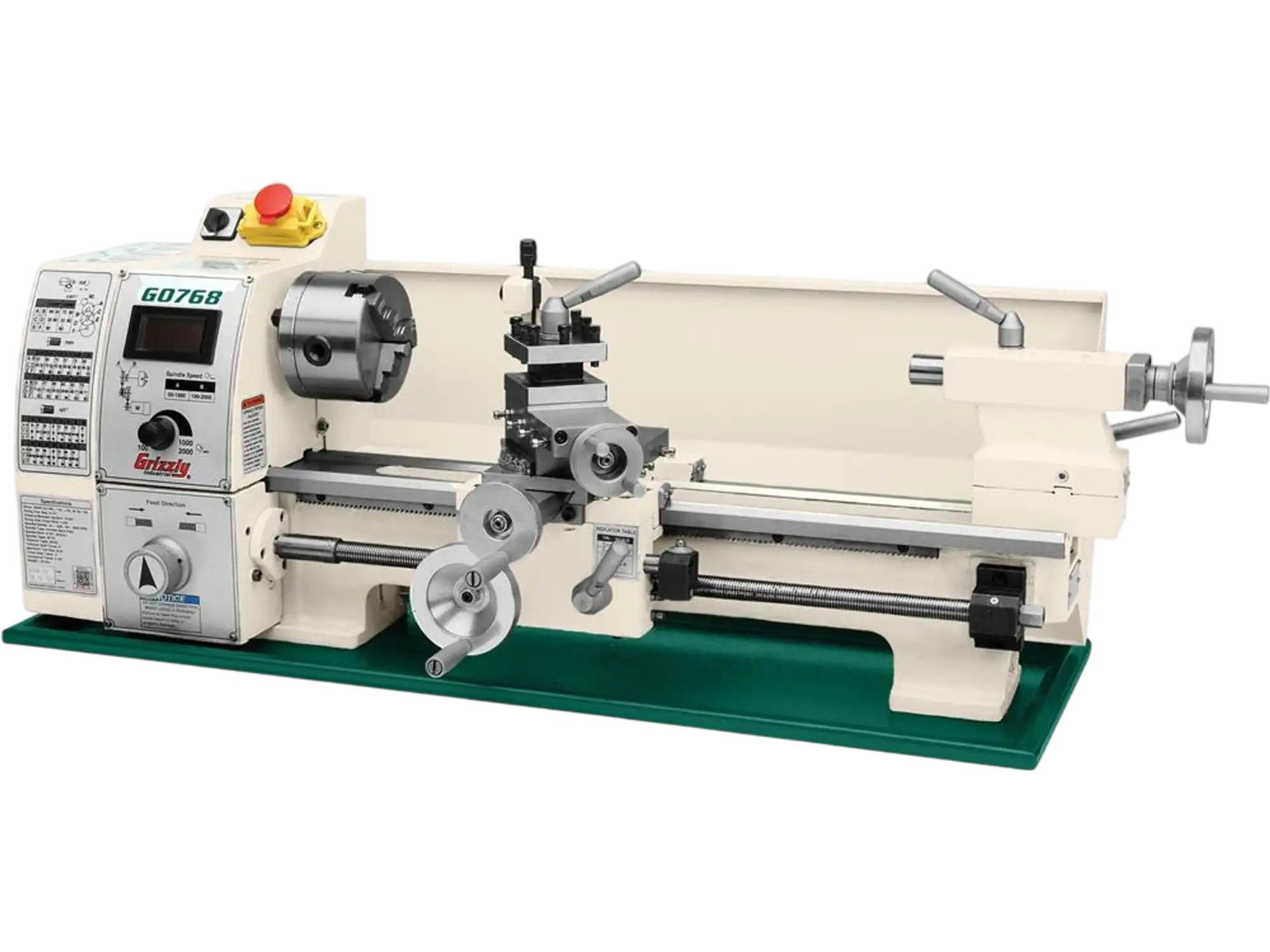 Grizzly G0768 Metal Lathe 8