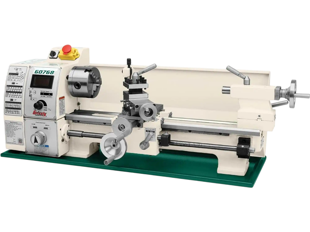 Grizzly G0768 - 8" x 16" Variable-Speed Benchtop Metal Lathe