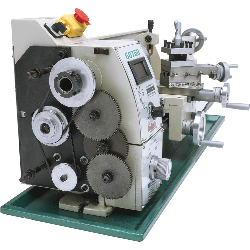 Grizzly G0768 - 8" x 16" Variable-Speed Benchtop Metal Lathe