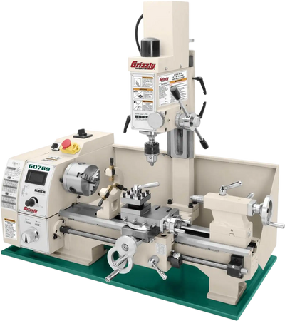 Grizzly G0769 Combination Lathe-Mill 8