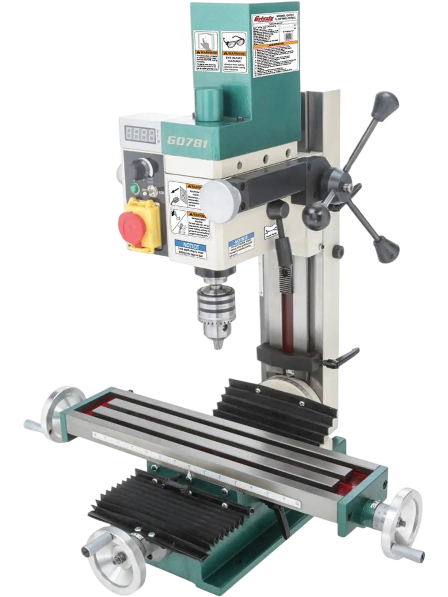 Grizzly G0781 Mill Drill 4