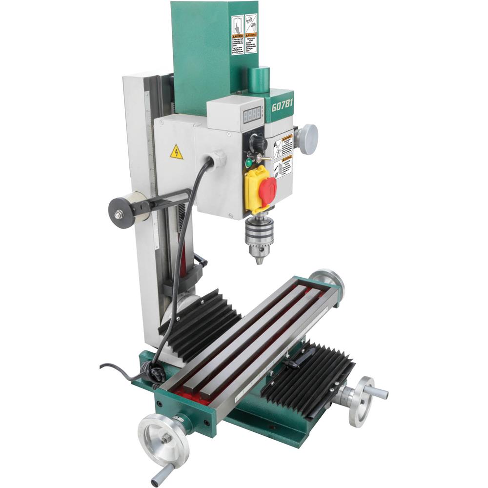 Grizzly G0781 - 4" x 18" 3/4 HP Mill/Drill