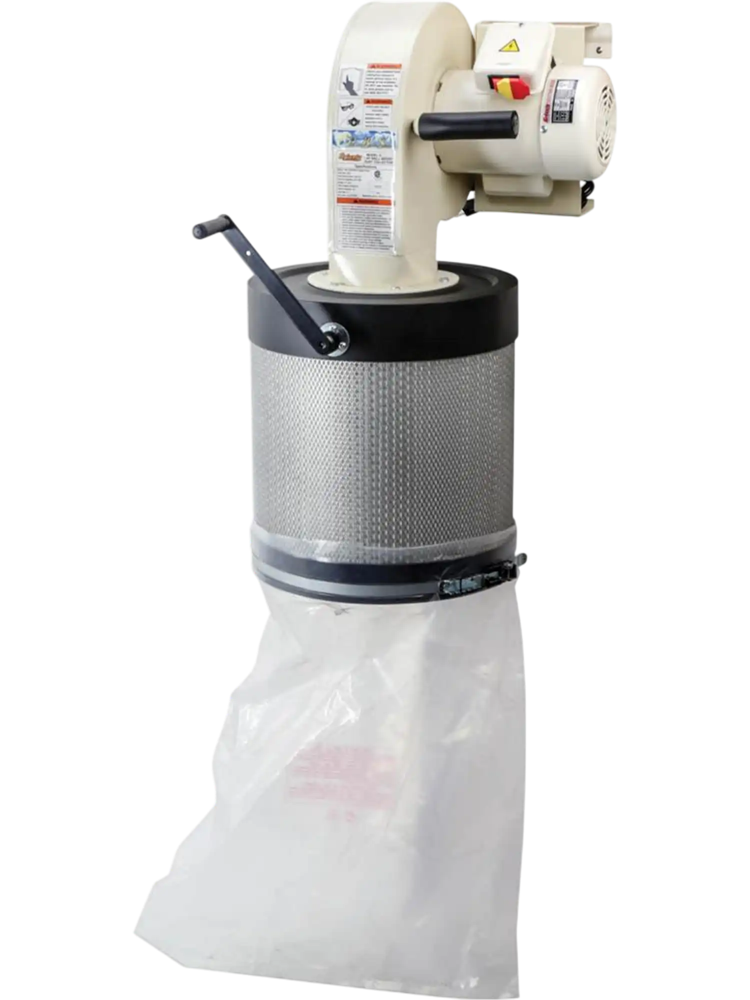 Grizzly G0785 Wood Dust Collector 1 HP Wall-Mount with Canister Filter New