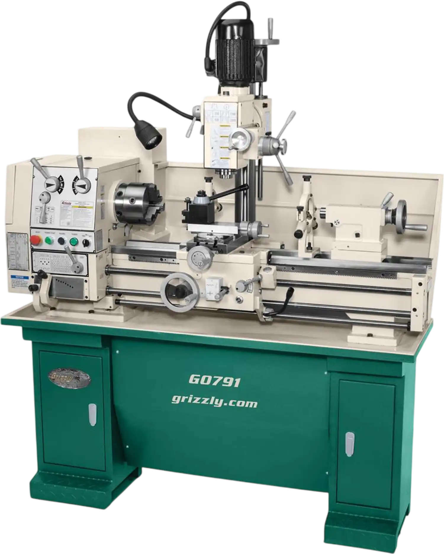 Grizzly G0791 Combination Lathe-Mill 12