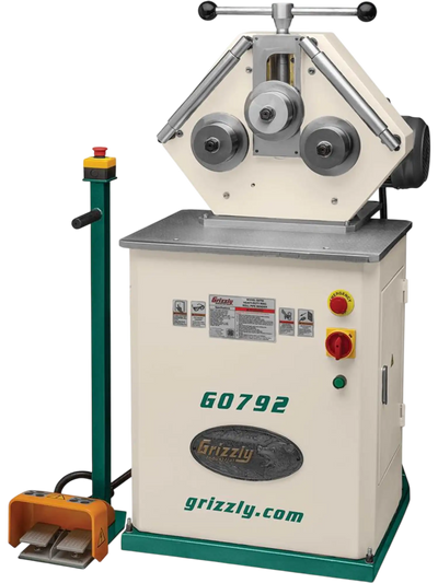 Grizzly G0792 Tube Bender Heavy-Duty Ring Roll Pipe Bender New