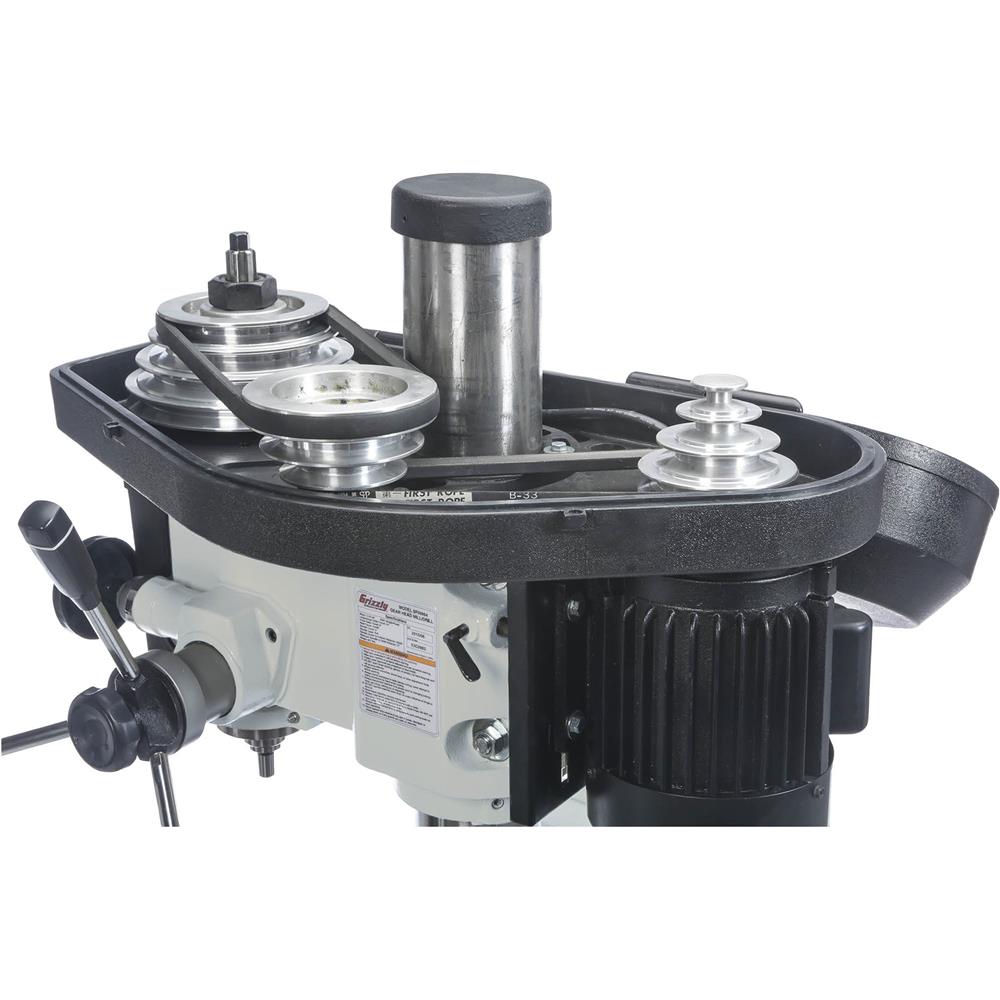 Grizzly G0810 - 16" Drill Press w/ Cross-Slide Table & Power Feed