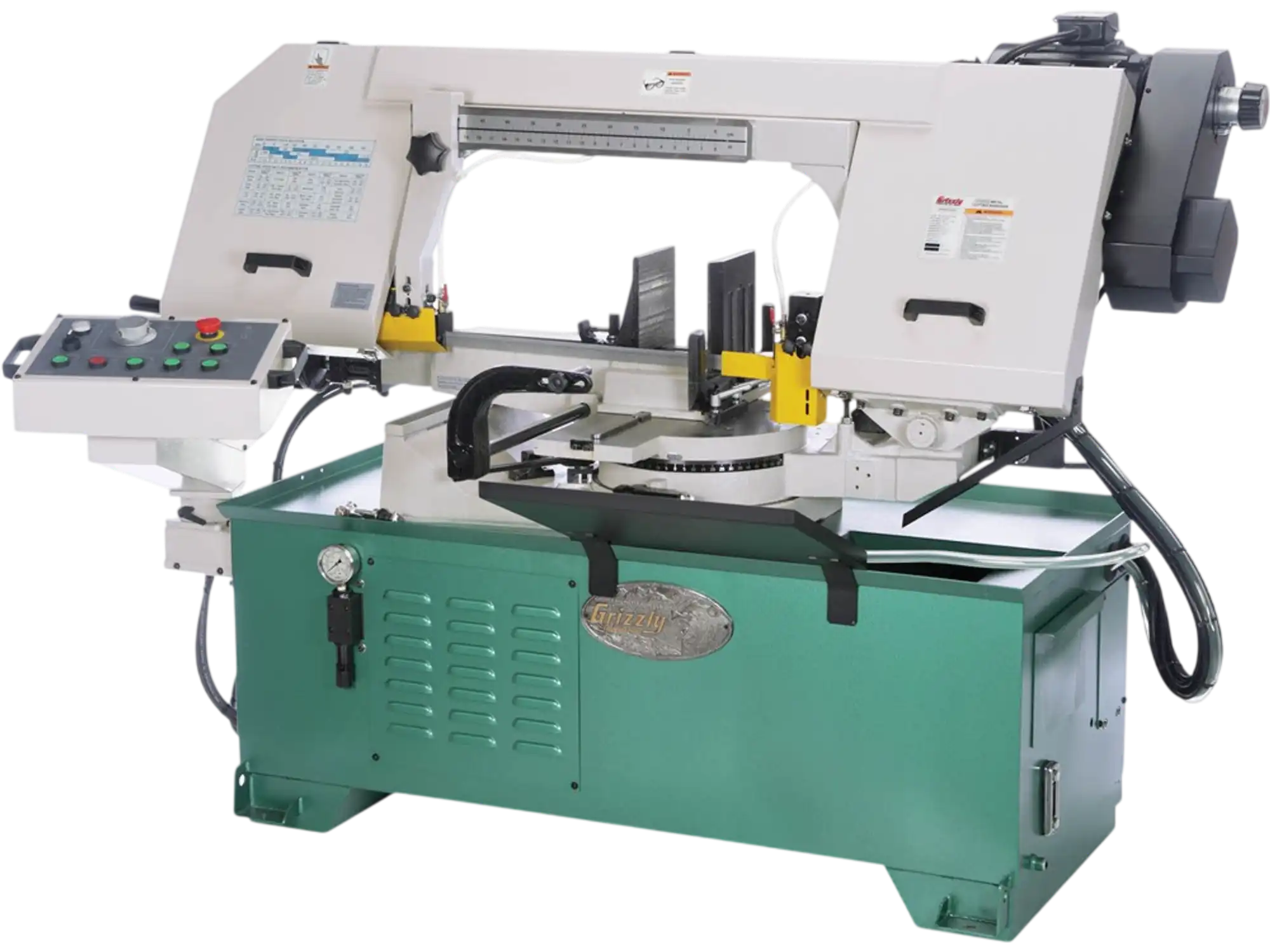 Grizzly G0812 Horizontal Metal Bandsaw 13