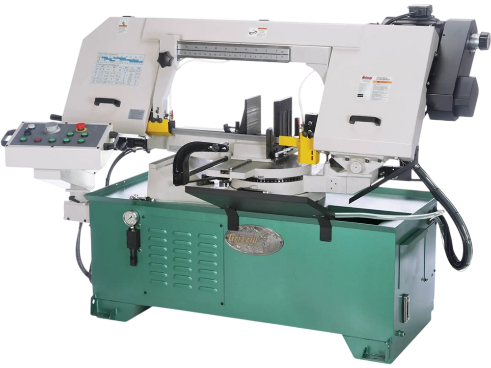 Grizzly G0812 - 13" x 18" 2 HP Industrial Metal-Cutting Bandsaw