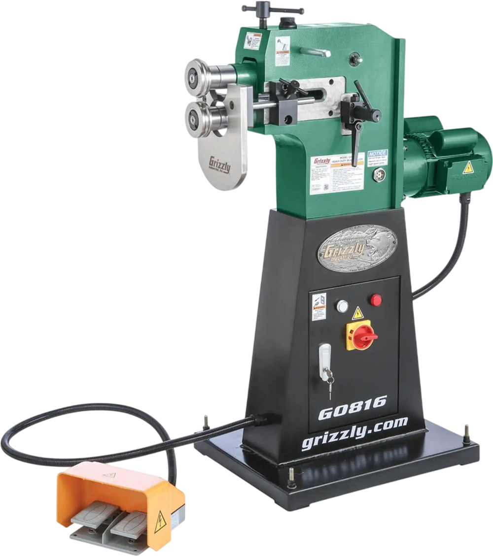 Grizzly G0816 - Heavy-Duty Bead Roller