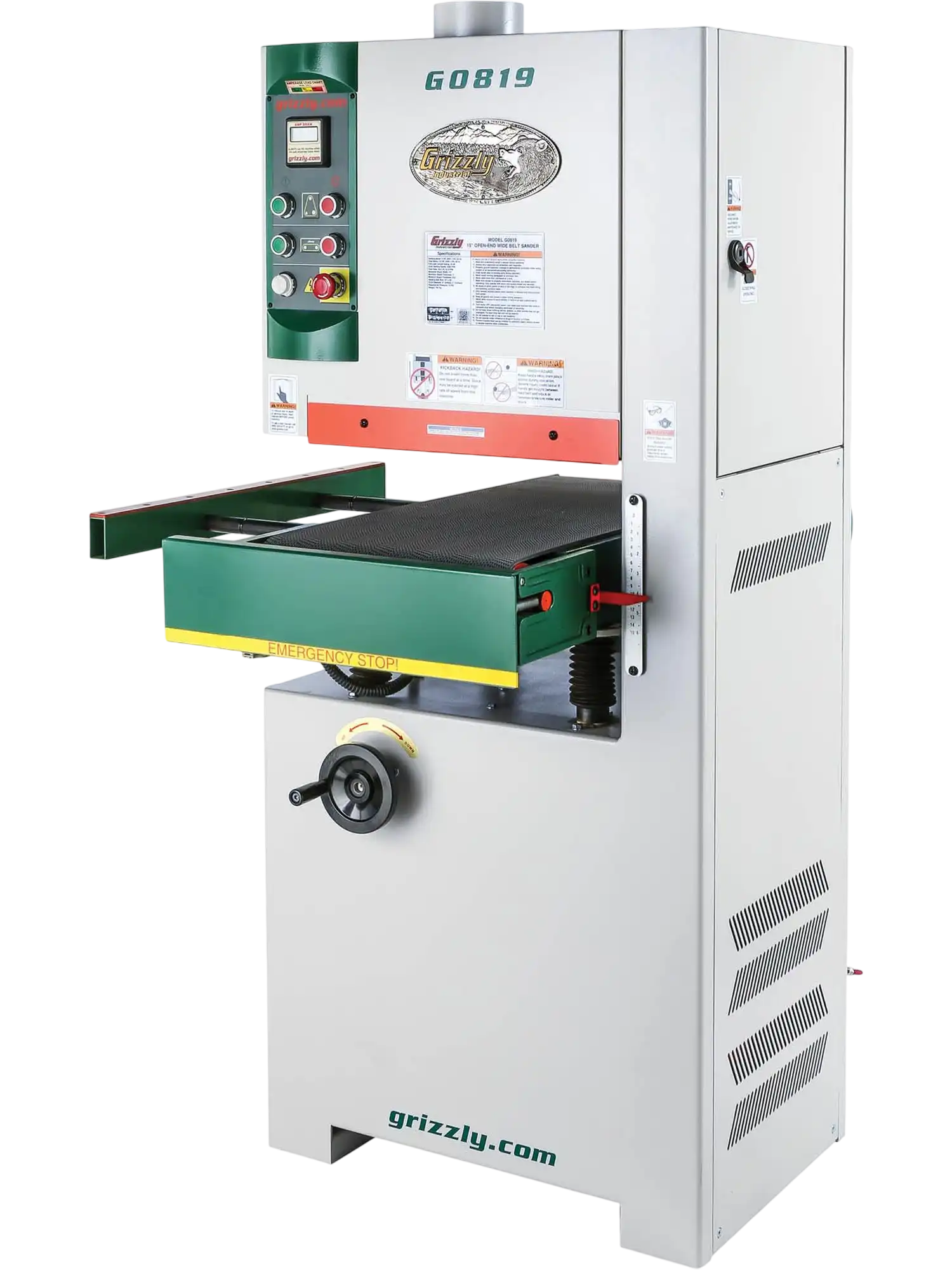 Grizzly G0819 Wide-Belt Sander 15