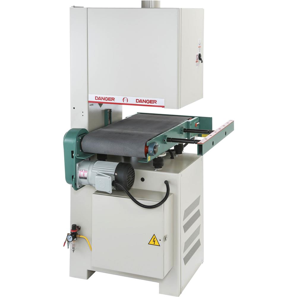 Grizzly G0819 Wide-Belt Sander 15" 5 HP Open-End New