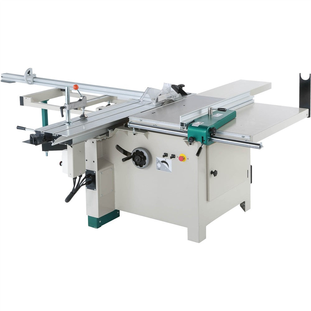Grizzly G0820 - 12" 7-1/2 HP 3-Phase Compact Sliding Table Saw