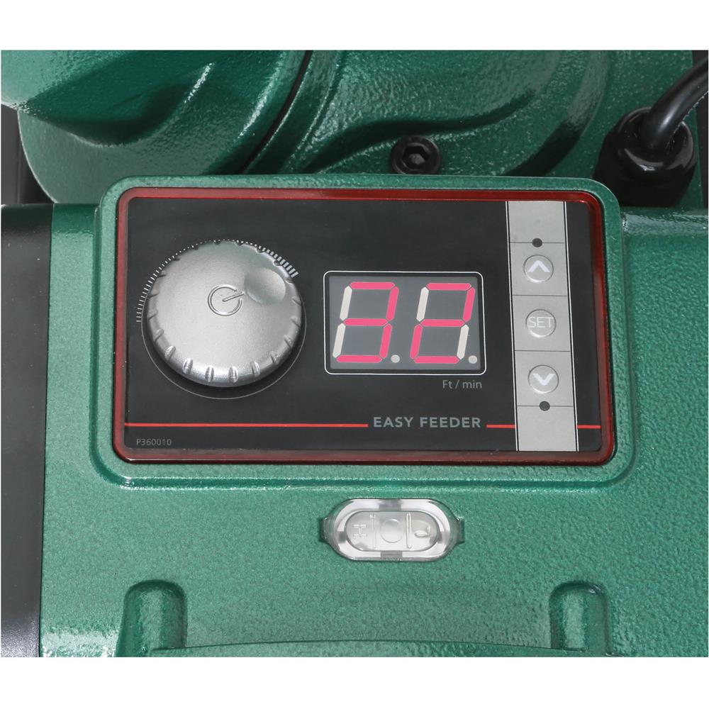 Grizzly G0826 - 2/3 HP Variable-Speed 3-Roller Power Feeder, Single-Phase