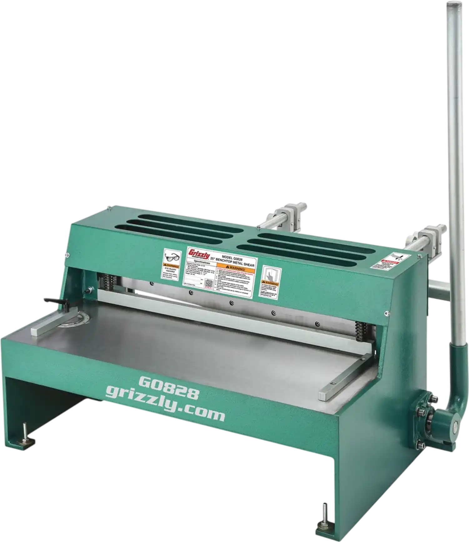 Grizzly G0828 Benchtop Metal Shear 25