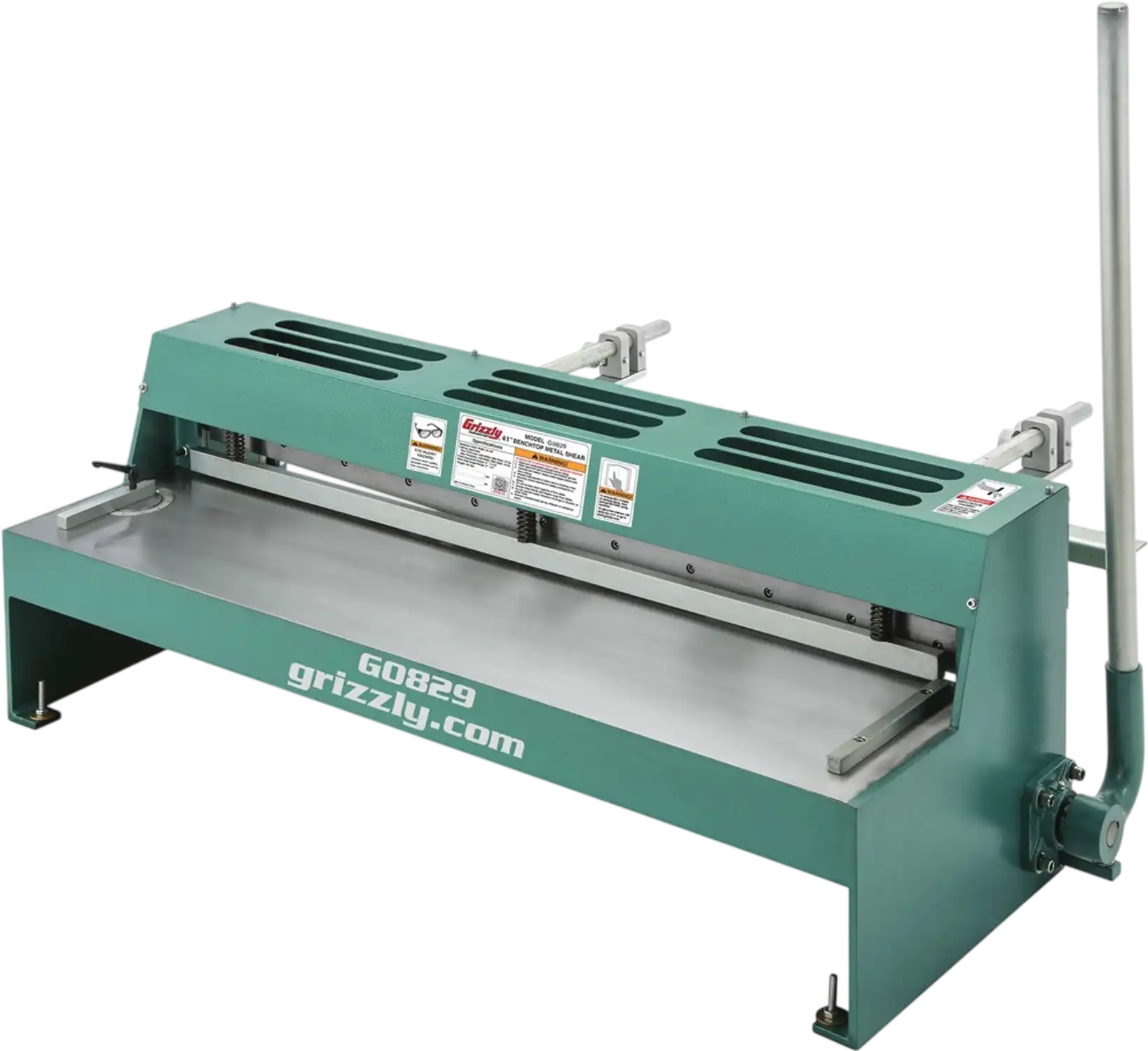 Grizzly G0829 Benchtop Metal Shear 41