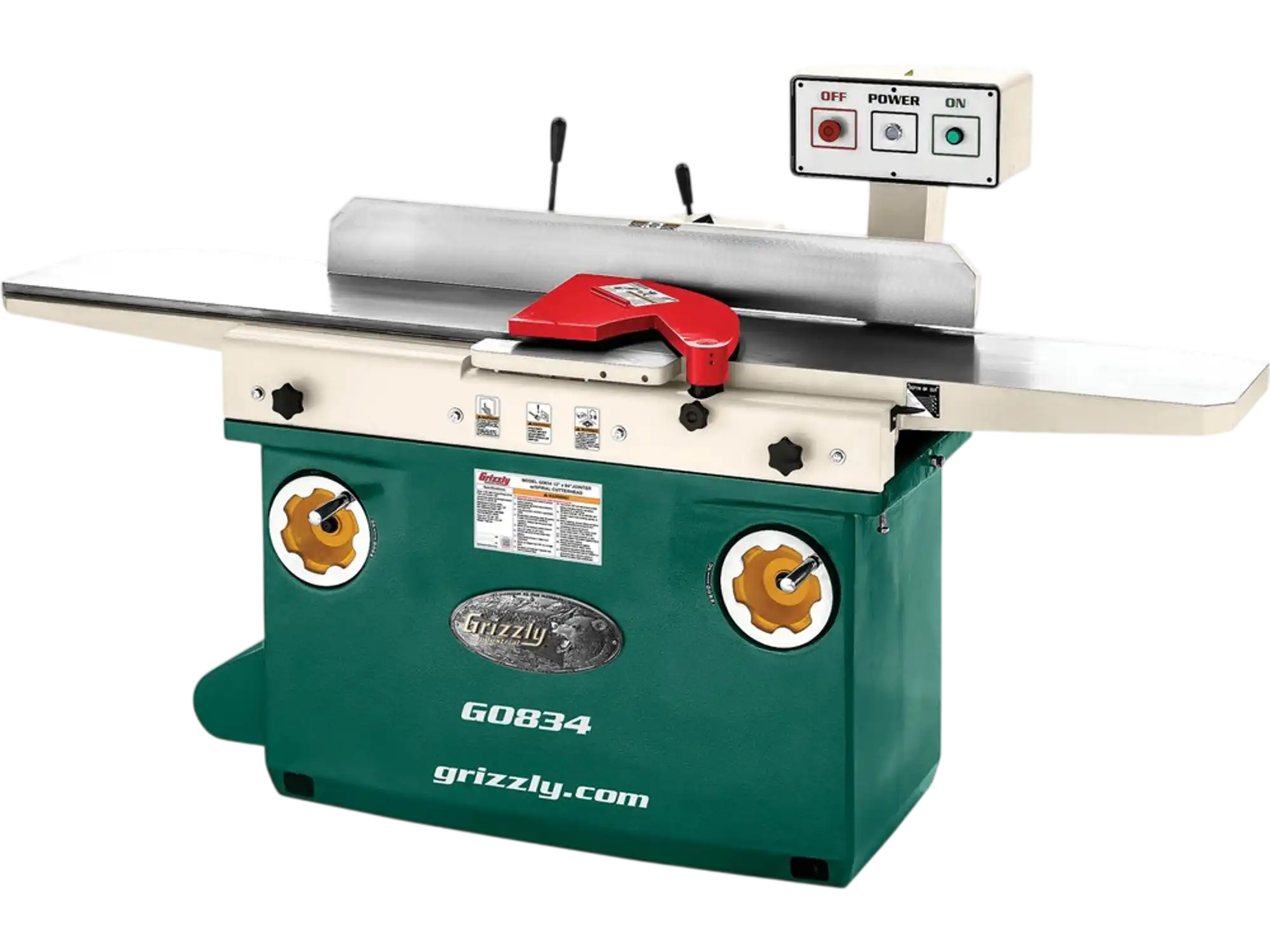 Grizzly G0834 Jointer 12