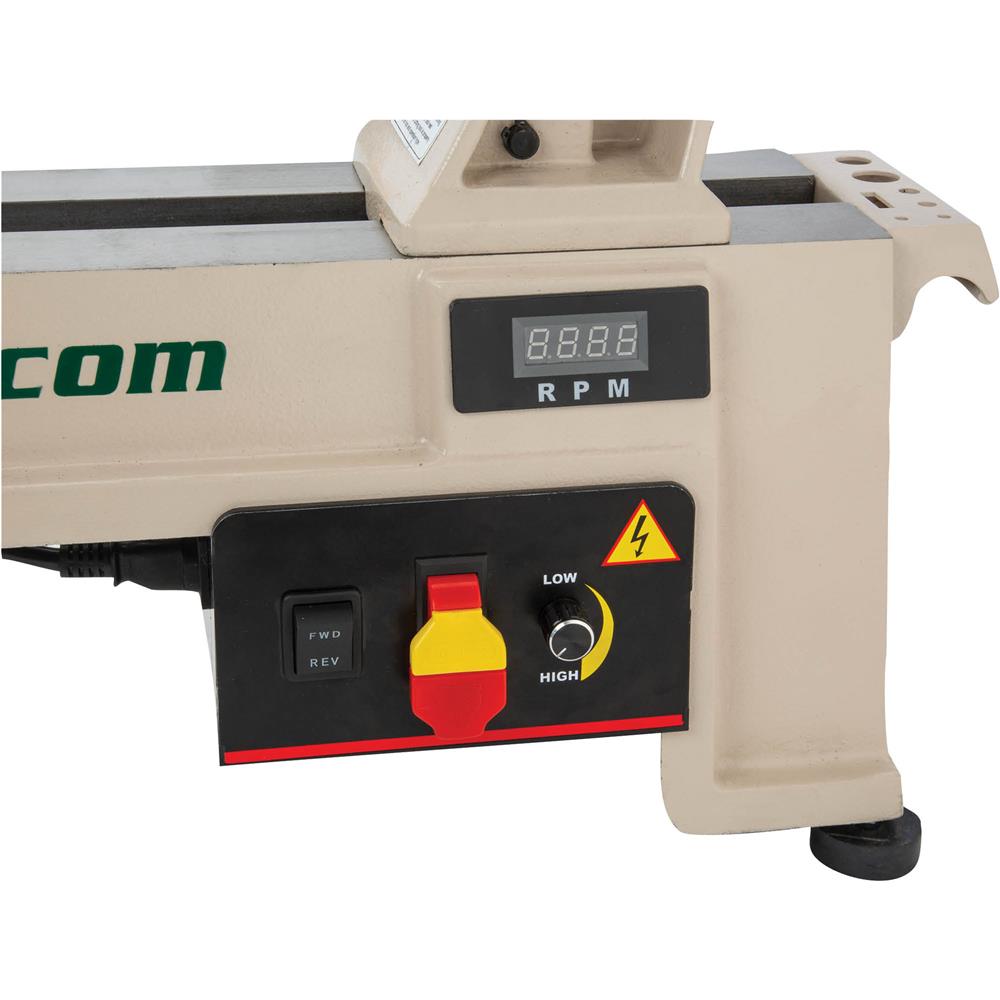 Grizzly G0844 - 14" x 20" Variable-Speed Benchtop Wood Lathe
