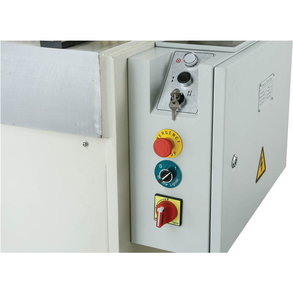 Grizzly G0845P - Heavy-Duty 50" Electric Metal Shear - Polar Bear Series
