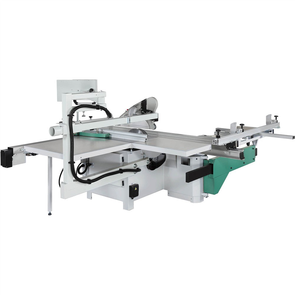 Grizzly G0853 - 14" 10 HP 3-Phase Sliding Table Saw with DRO and CNC Fence