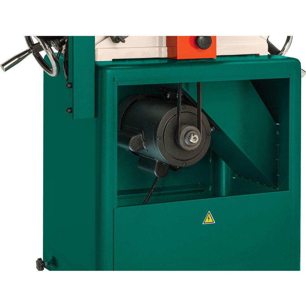 Grizzly G0856 - 8" x 72" Jointer w/ Helical Cutterhead & Mobile Base